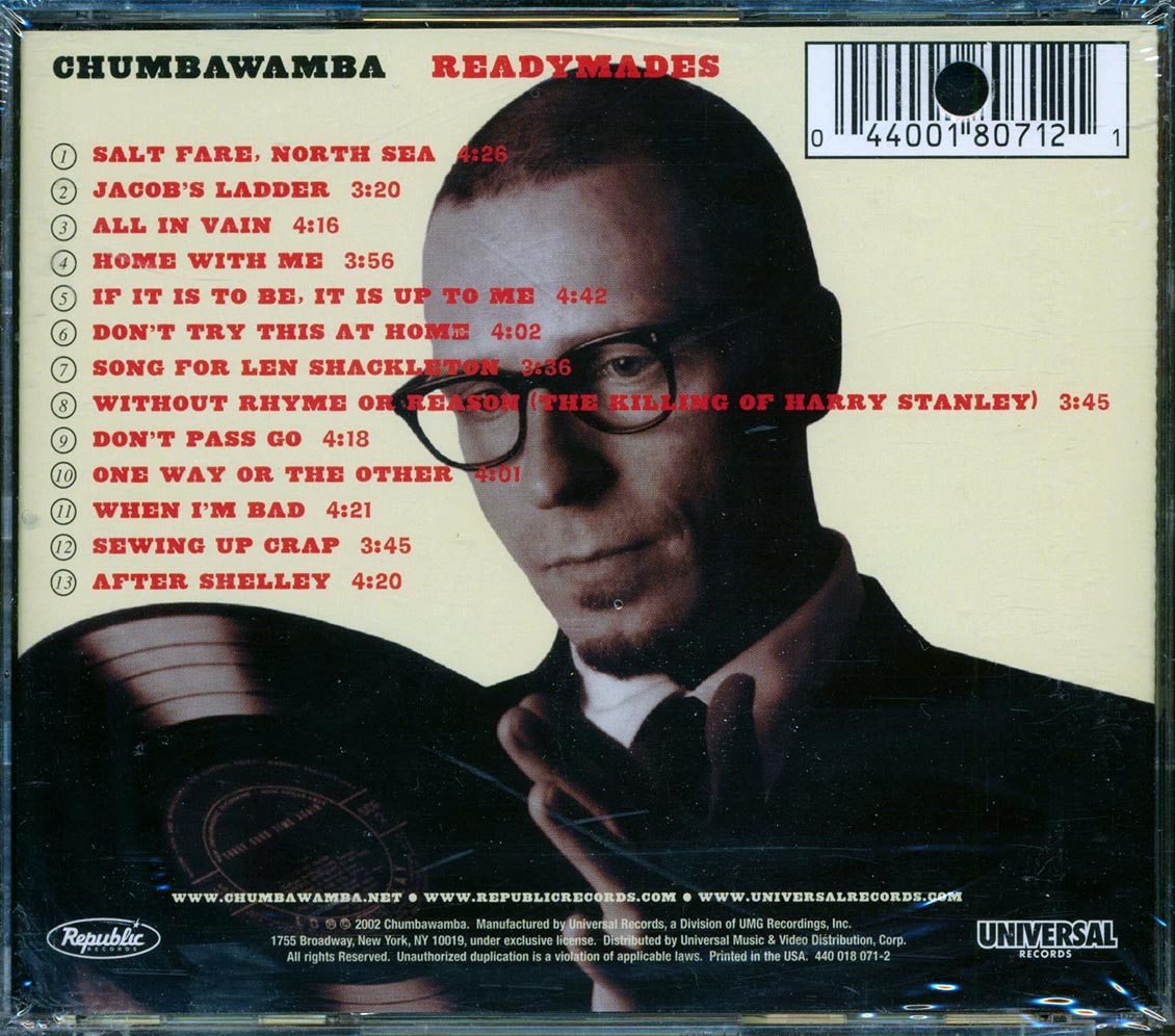 Chumbawamba - Readymades (marked/ltd stock) Music CD