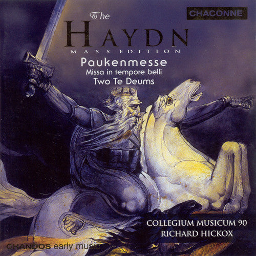 the album cover for Richard Hickox - Missa in Tempore Belli / Paukenesse