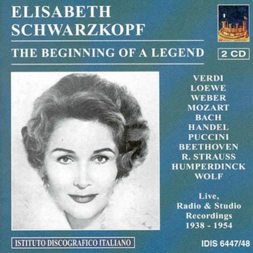 Schwarzkopf,elisabeth - Beginning Of A Legend - Music CD
