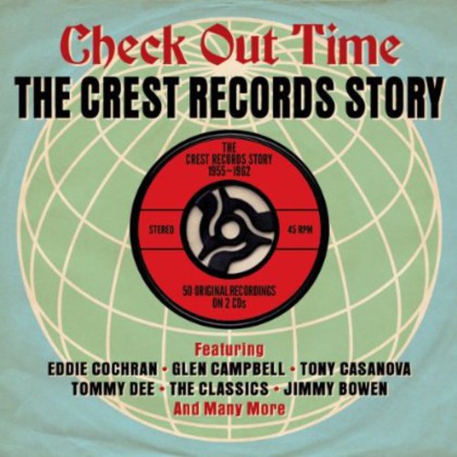 Check Out Time: Crest Records Story 1955-62 / Vari - Check Out Time: Crest Records Story 1955-62 / Vari - Music CD
