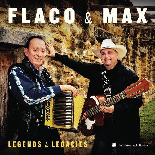 the album cover for Flaco Jimenez - Flaco & Max: Legends & Legacies