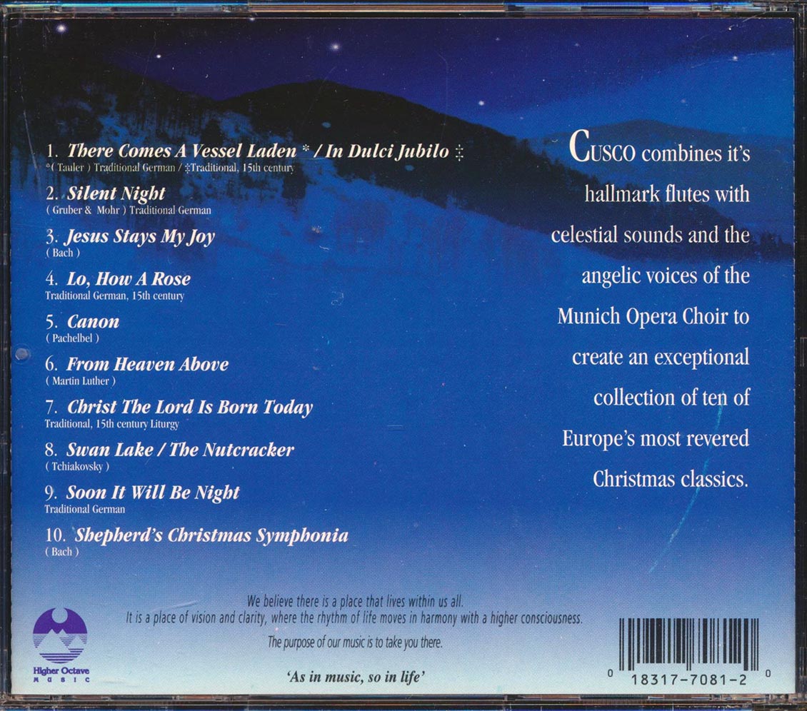 Cusco - A Chorale Christmas Music CD