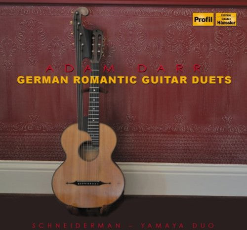 the album cover for John Schneiderman - German Romantic Guitar Duets