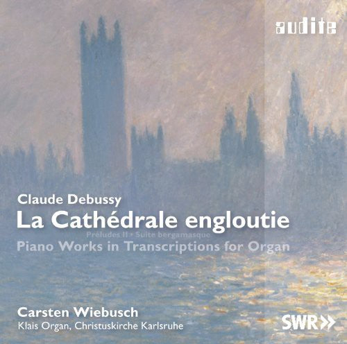 the album cover for Carsten Wiebusch - La Cathedrale Engloutie