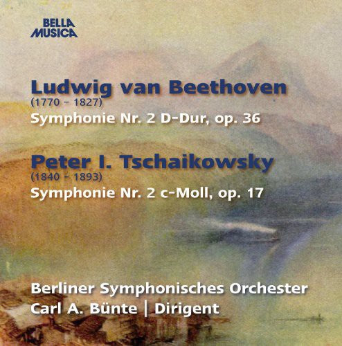 the album cover for Beethoven / Carl Bunte A - Beethoven & Tchaikovsky