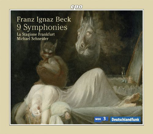 the album cover for Beck / La Stagione Frankfurt / Schneider - 9 Symphonies