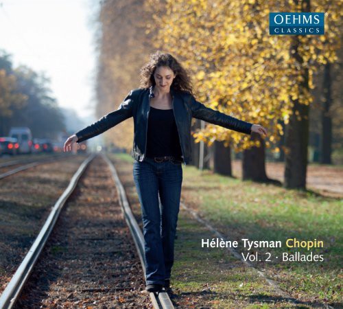 the album cover for Helene Tysman - Helene Tysman Chopin Ballades 3