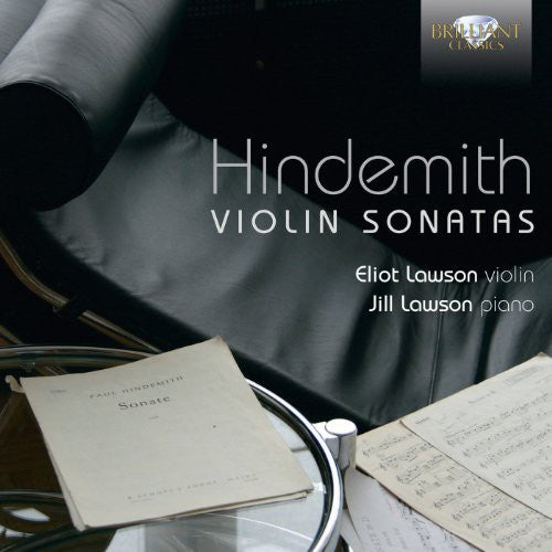 the album cover for Elliot Lawson - Violin Sonatas