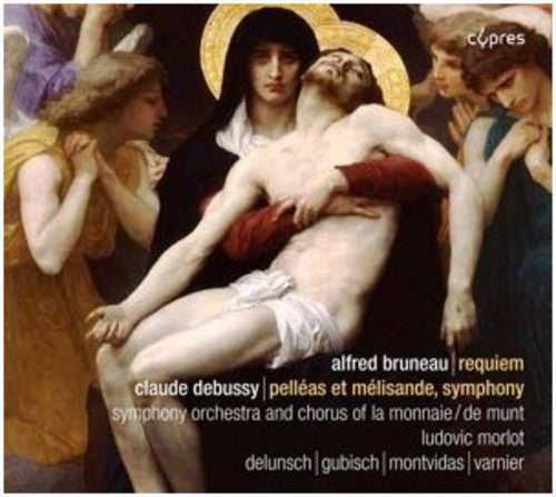 the album cover for Bruneau / Delunsch / Sym Orch & Chorus La Monnaie - Requiem