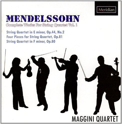 the album cover for Maggini Quartet - Complete Works for String Quartet 1