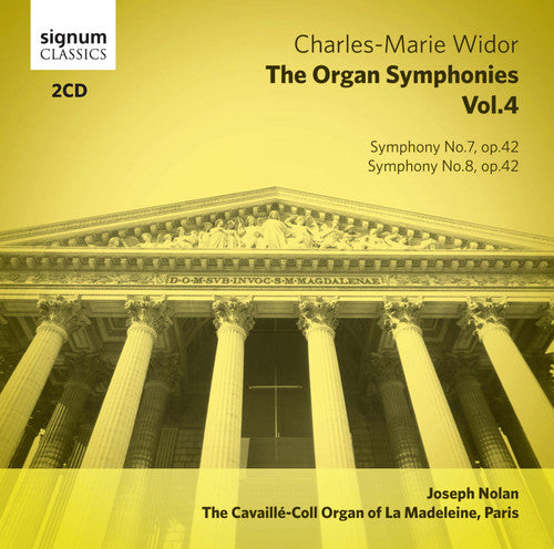 the album cover for Widor / Joseph Nolan - Complete Organ Works 4