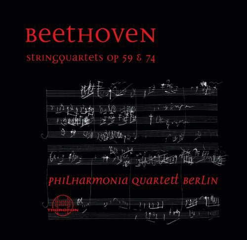 Beethoven - Streichquartette Op 59 & 74 - Music CD