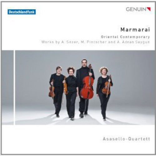 the album cover for Sezer / Pinscher / Saygun / Asasello Quaretett - Oriental Contemporary