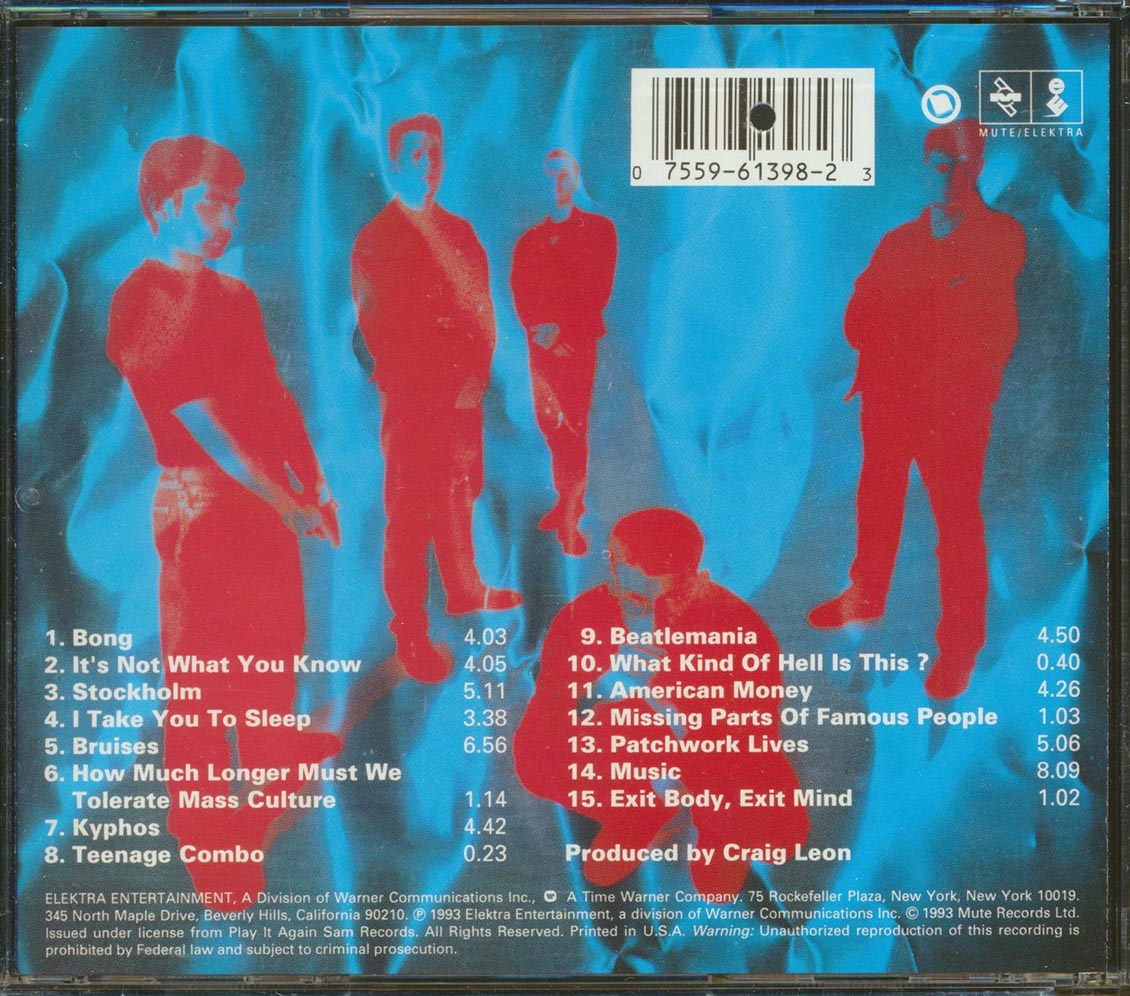 New Fast Automatic Daffodils - Body Exit Mind (marked/ltd stock) Music CD