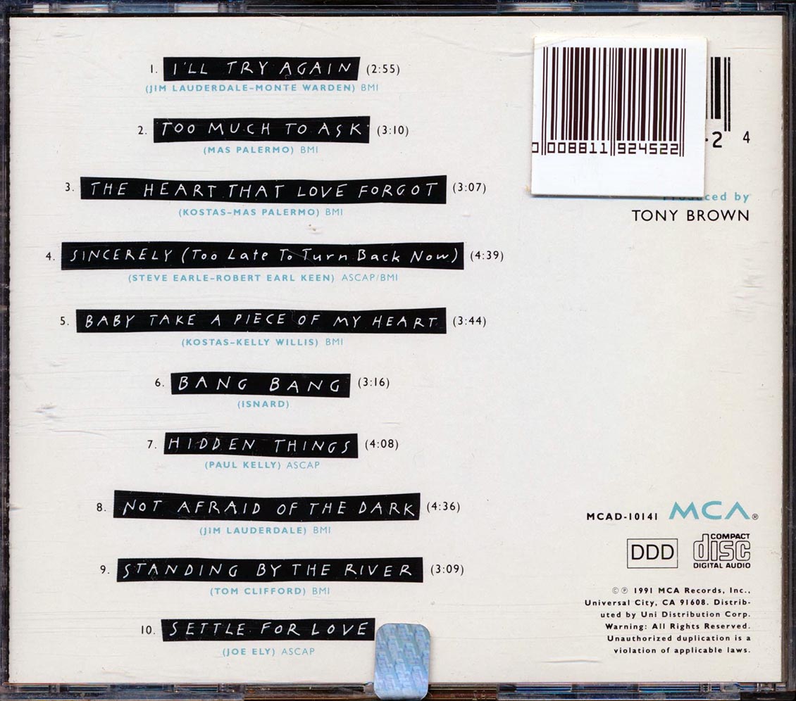 Kelly Willis - Bang Bang Music CD