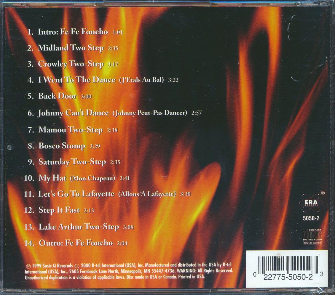 Doug Kershaw - Two Step Fever: Fievre De Deux Etapes Music CD