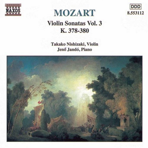 the album cover for Jenő Jandó - Violin Sonatas 3