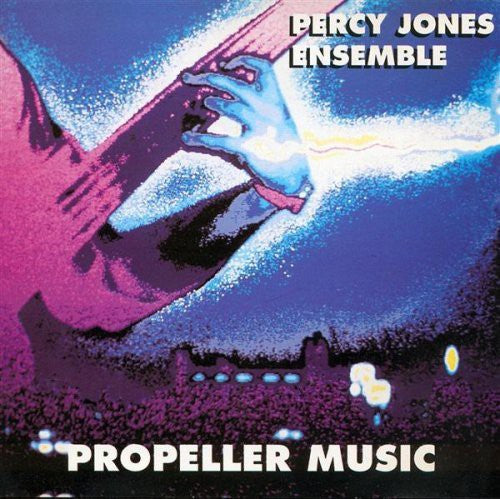 the album cover for Percy Jones Ensemble - Propeller Music