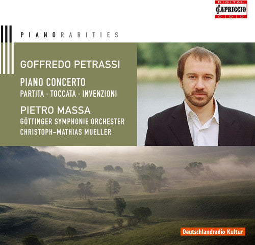 the album cover for Petrassi / Mottinger Symphonie Orchester / Mueller - Piano Concerto