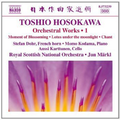 the album cover for Stefan Dohr - Orchestral Works 1: Moment of Blossoming