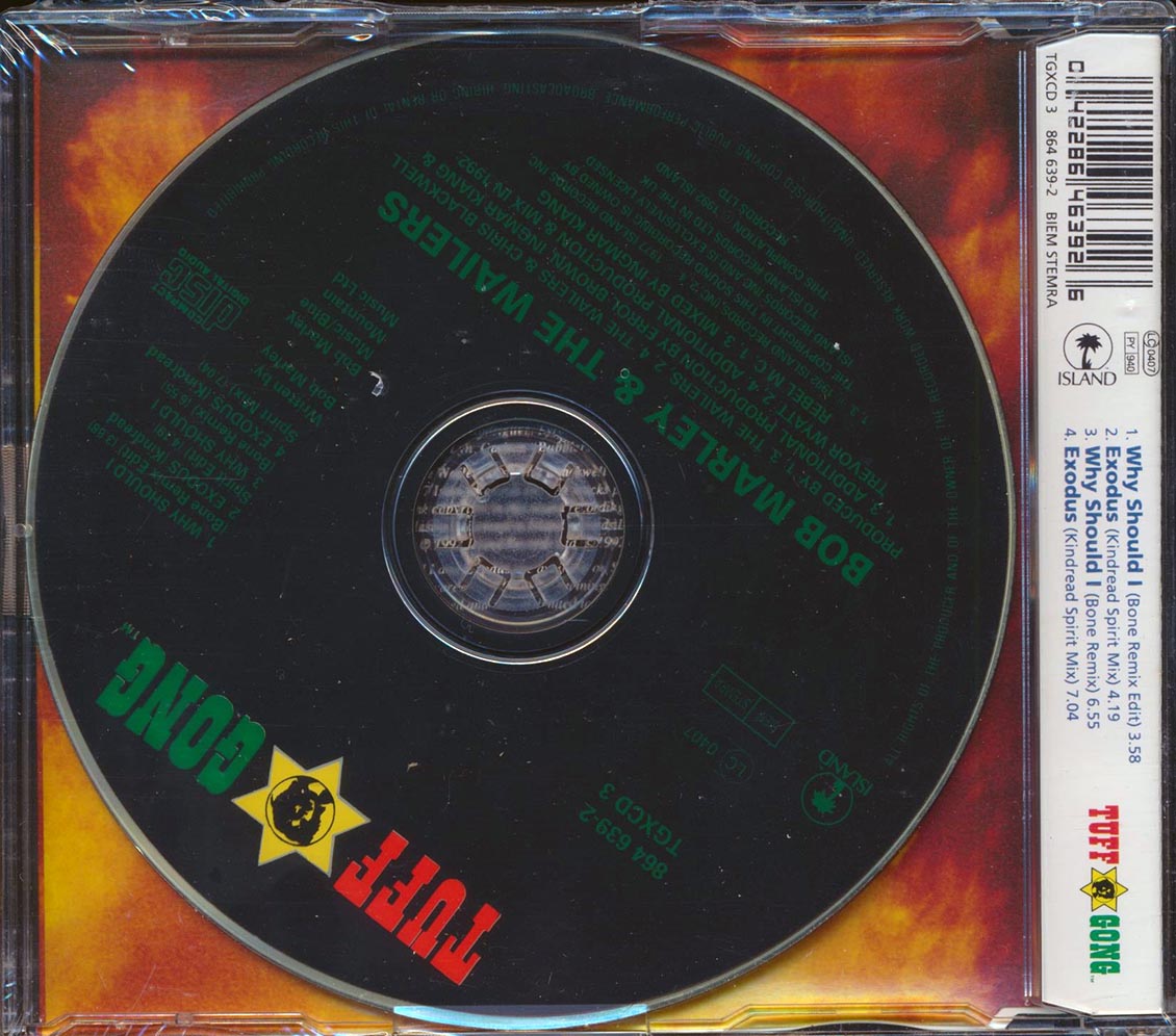 Bob Marley - Why Should I / Exodus (4 Tracks) Music CD