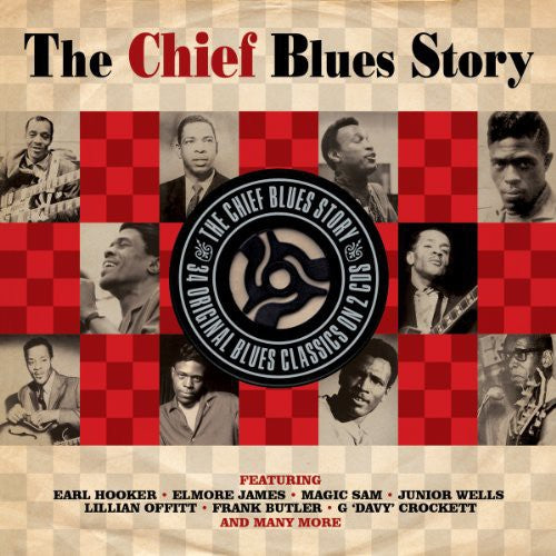 the album cover for Chief Blues Story / Various Uk - Chief Blues Story / Various