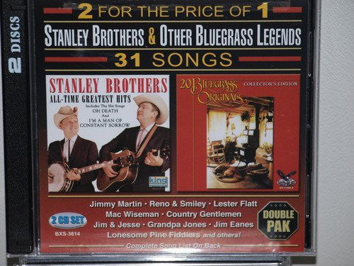 Bluegrass Originals: All Time Greatest Music CD