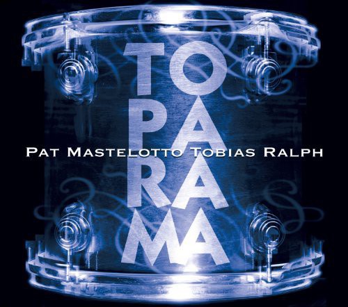 the album cover for Pat Mastelotto - Toparama