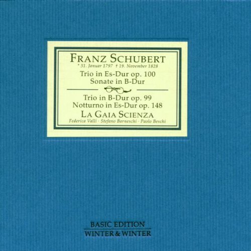 the album cover for La Gaia Scienza - Complete Piano Trio