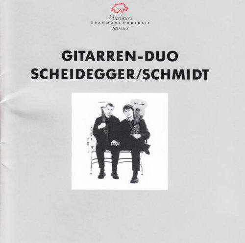 the album cover for Scheidegger / Schmidt - Zeitgenoessische Gitarren-Duos