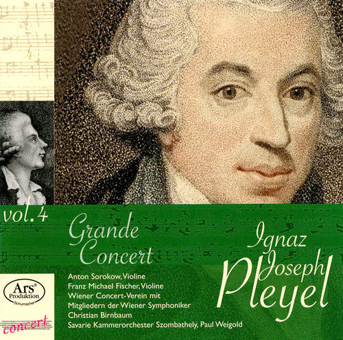 Pleyel / Sorkow / Fischer / Wiener Concert-verein - Orchestral Works 4 - Music CD