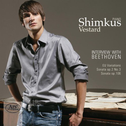 the album cover for Vestard Shimkus - Interview with Beethoven