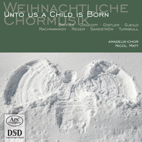the album cover for Nicol Matt - Unto Us a Child Is Born