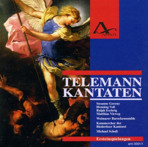Telemann / Scholl / Vieweg - Cantatas - Music CD