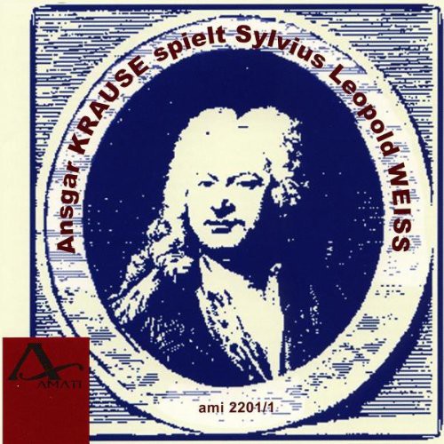 the album cover for Weisss / Ansgar Krause - Ansgar Krause Plays Sylvius