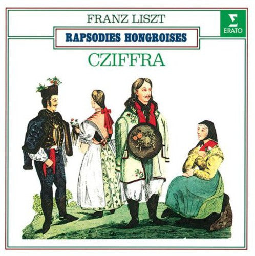 the album cover for GEORGES CZIFFRA - Liszt: 17 Rhapsodies Hongroises