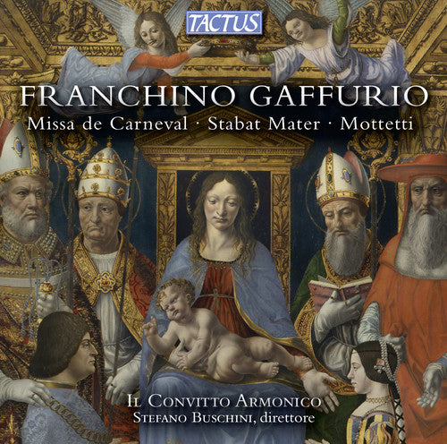 the album cover for Gaffurio / Convitto Armonico - Missa & Motets