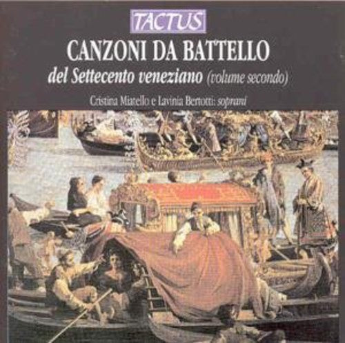 the album cover for Barbero / Bertotti - Canzoni Da Battello Del Settec