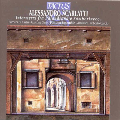 the album cover for Scarlatti / Castri - Intermezzi Fra Pala