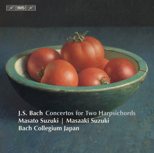 the album cover for Masato Suzuki - Ctos for Two Harpsichords