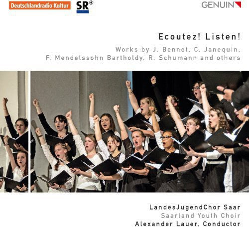 the album cover for Bennet / Janequin / Schumann - Ecoutez Listen