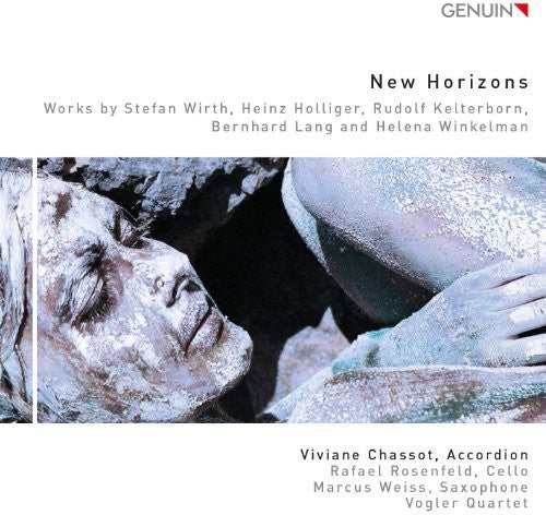 the album cover for Wirth / Holliger / Kelterborn / Lang - New Horizons