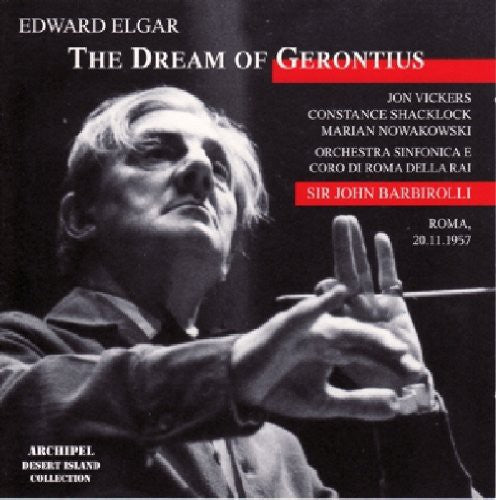 the album cover for Orchestra Sinfonica di Roma della Rai - Dream of Gerontius