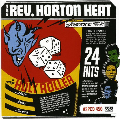 the album cover for Reverend Horton Heat - Holy Roller