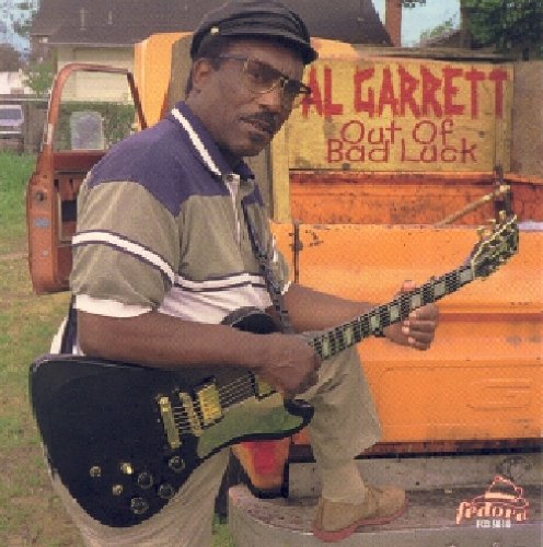 the album cover for Al Garrett - Out of Bad Luck