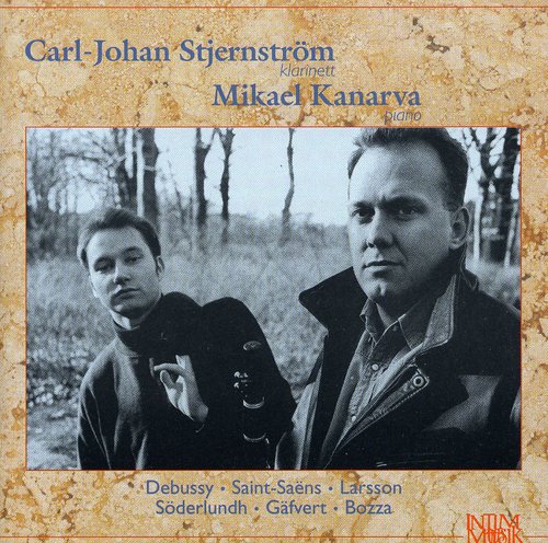 the album cover for Carl-Johan Stjernstrom - First Rhapsody for Clarinet & Piano