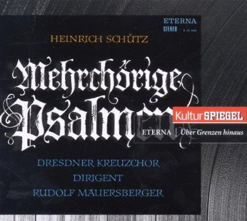 Schutz - Spiegel-ed.23 Kreuzchor - Music CD