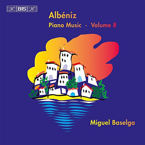 the album cover for Miguel Baselga - Piano Music 8