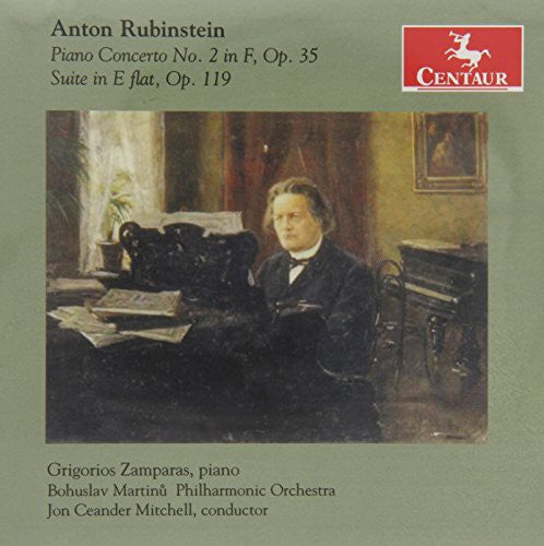 the album cover for Rubinstein - Piano Cto 2