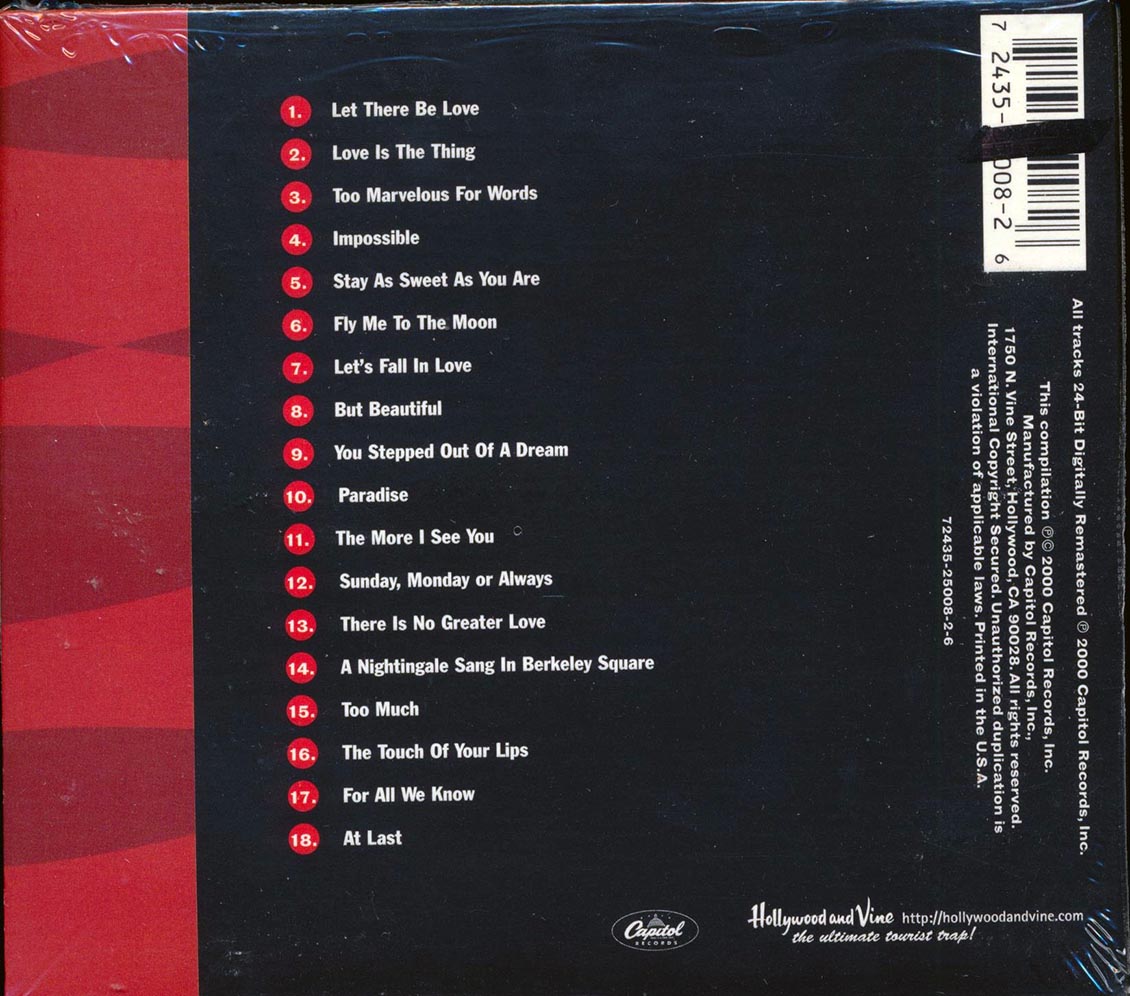 Nat King Cole - Songs From The Heart (marked/ltd stock) Music CD